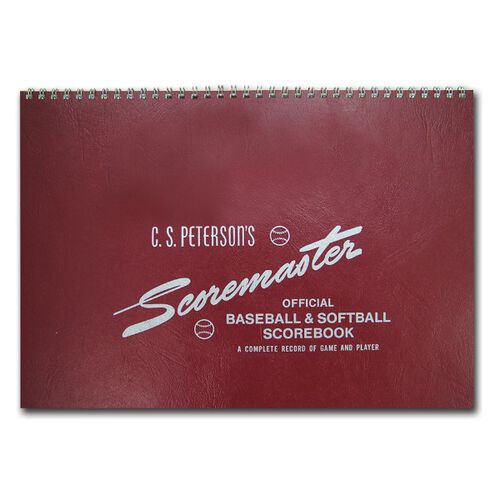 Rawlings Scoremaster Baseball/Softball Scorebook SKU #7SB1